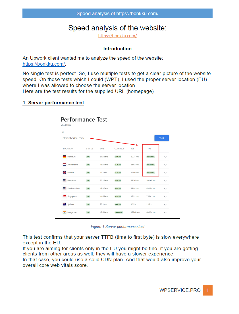 Paid Expert Speed Analysis of the WordPress website 2 Paid Expert Speed Analysis of the WordPress website - Image 2