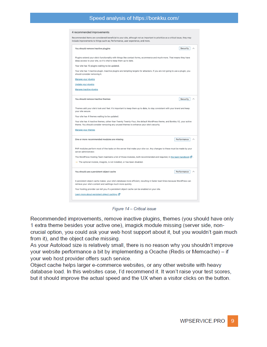 Paid Expert Speed Analysis of the WordPress website 10 Paid Expert Speed Analysis of the WordPress website - Image 10